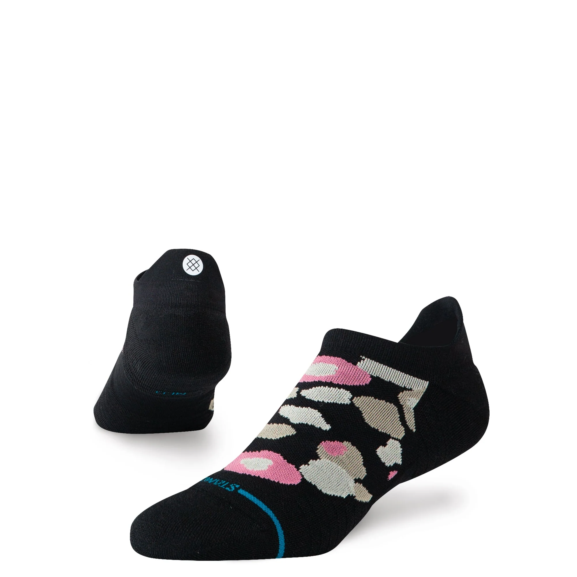 CAMO FLORAL LIGHT TAB SOCK