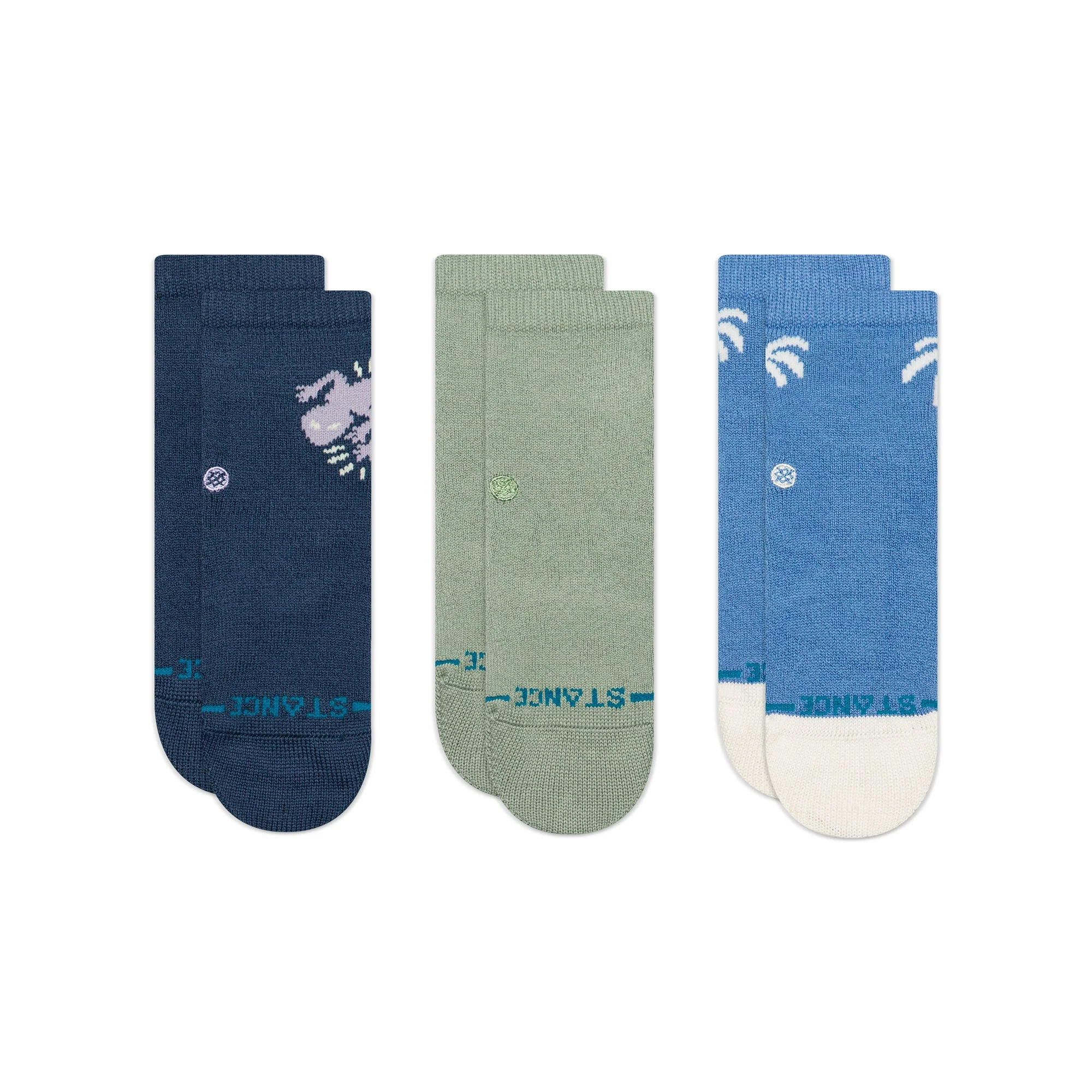 GECKO BABY & TODDLER SOCK 3 PACK