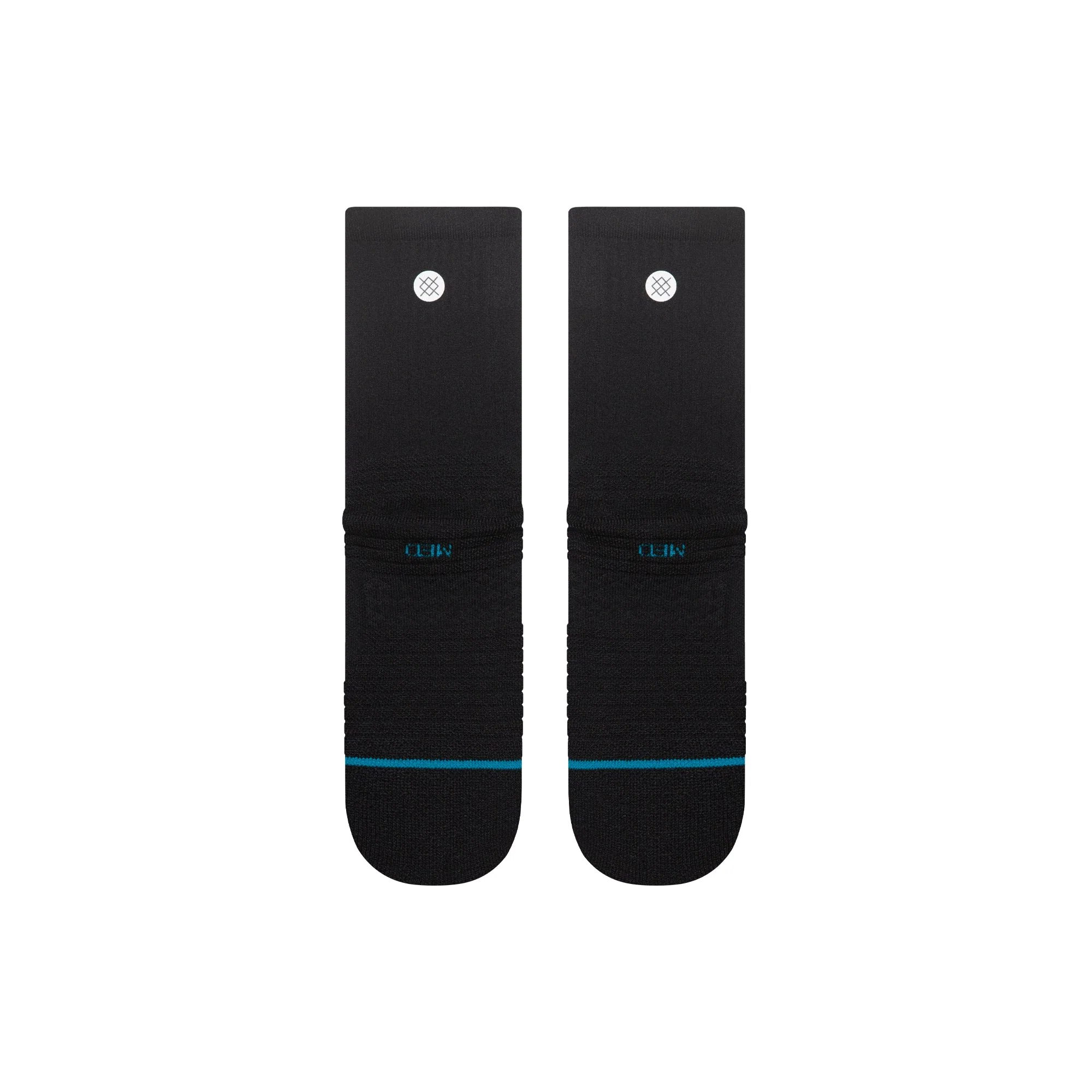 ICON MID SOLID RIBBED CREW SOCK - Image 3