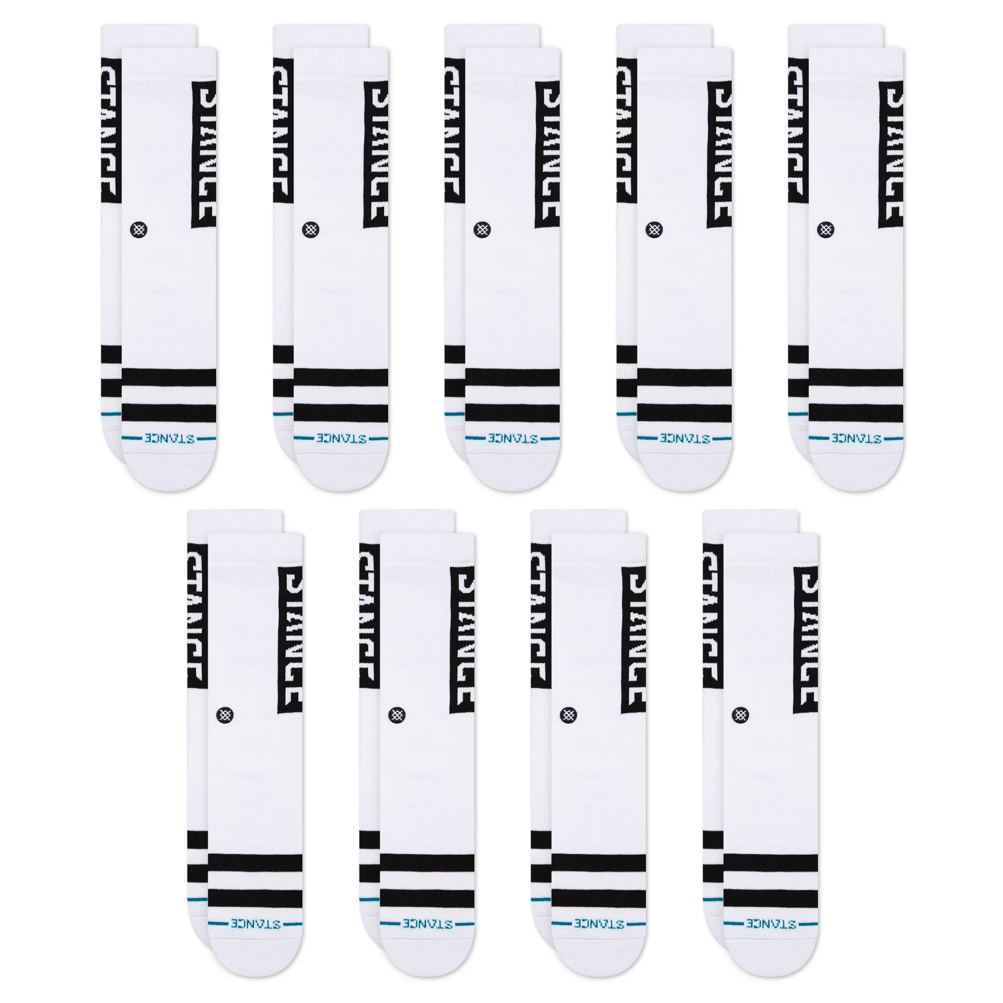 OG CREW SOCK 9 PACK