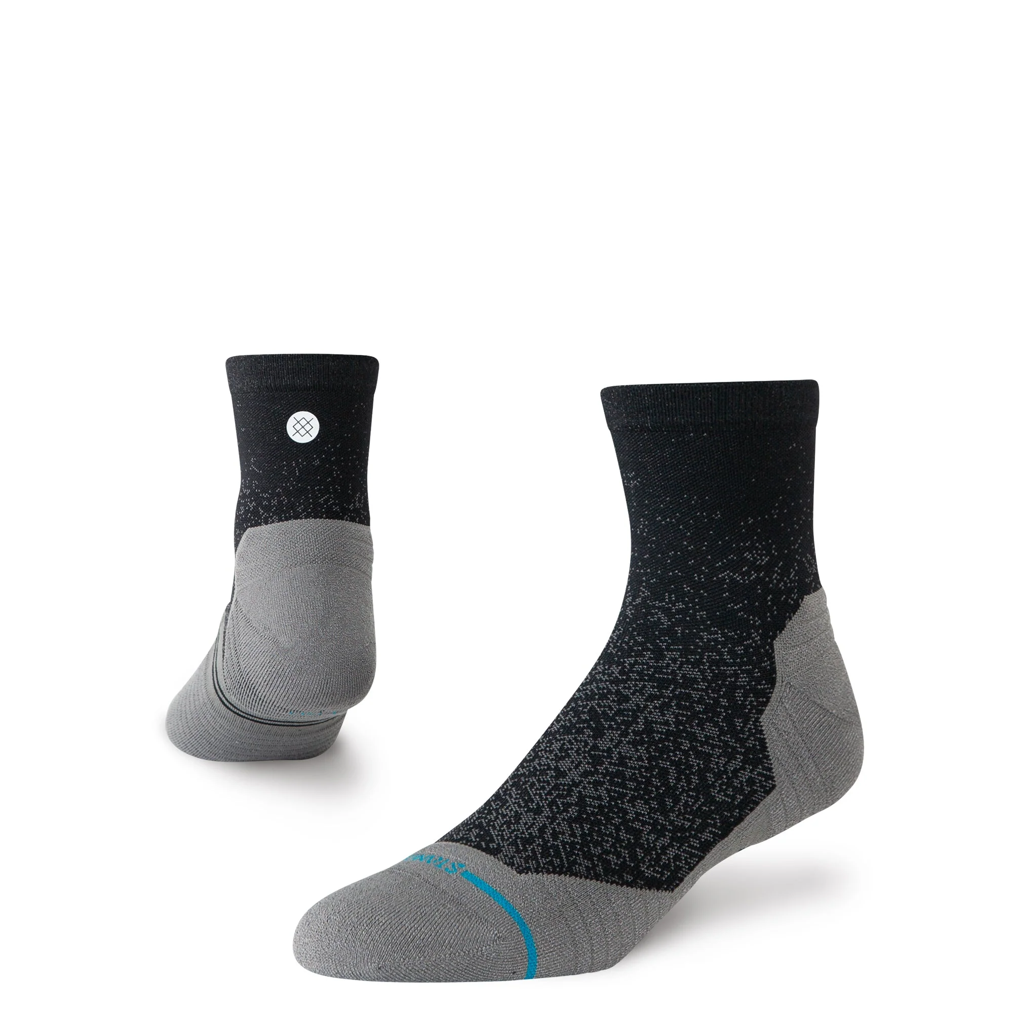POWDER SPLIT LIGHT QUARTER SOCK