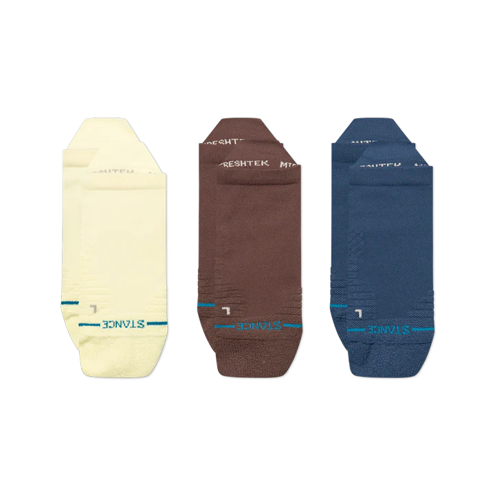 SOLID MID TAB SOCK 3 PACK