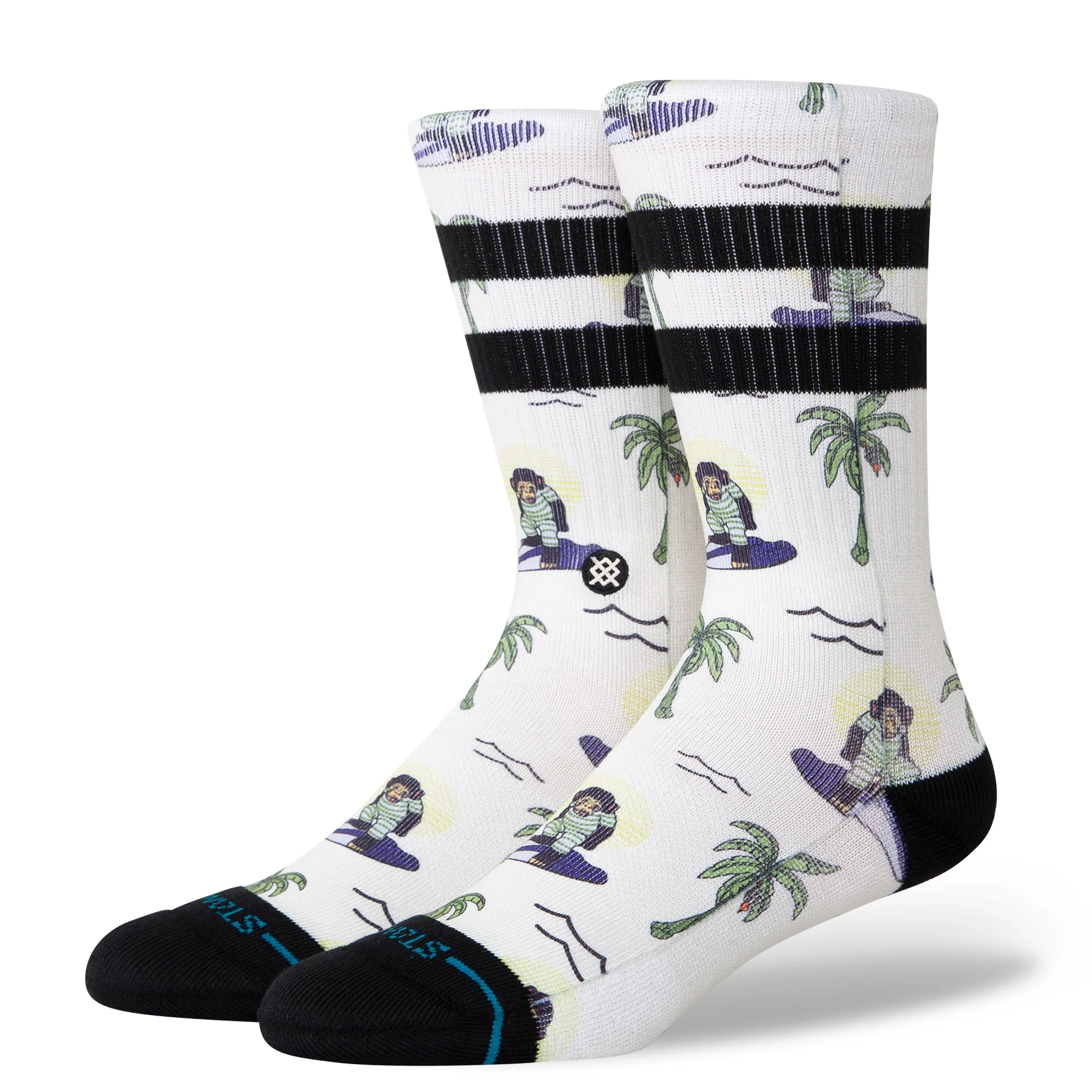 SURFING MONKEY CREW SOCK