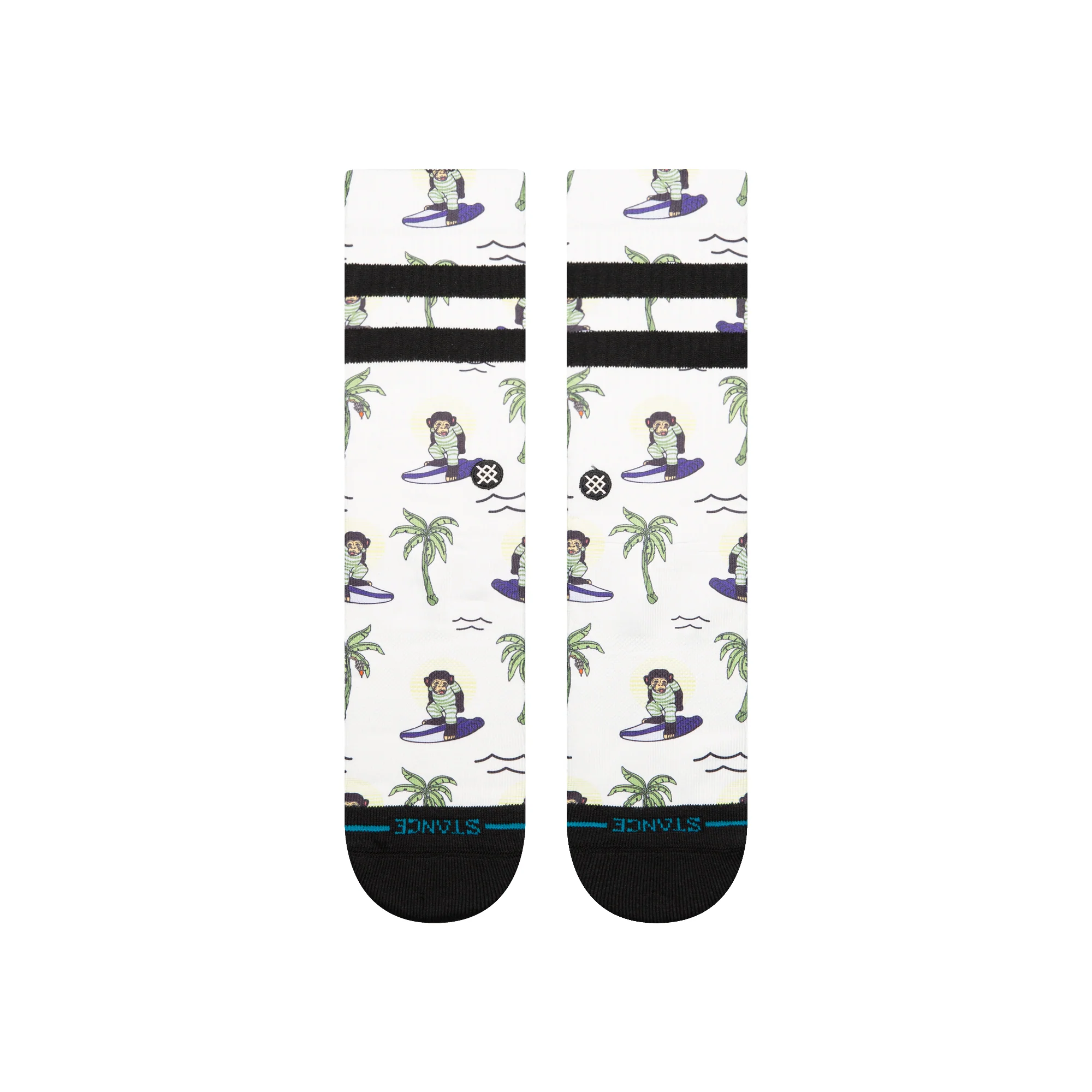 SURFING MONKEY CREW SOCK - Image 2