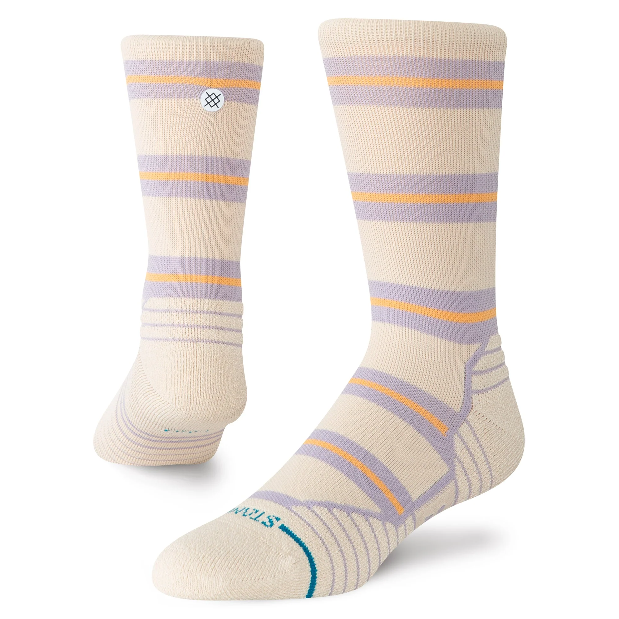 WOMENS BEAM STRIPE MID CREW SOCK - Image 2