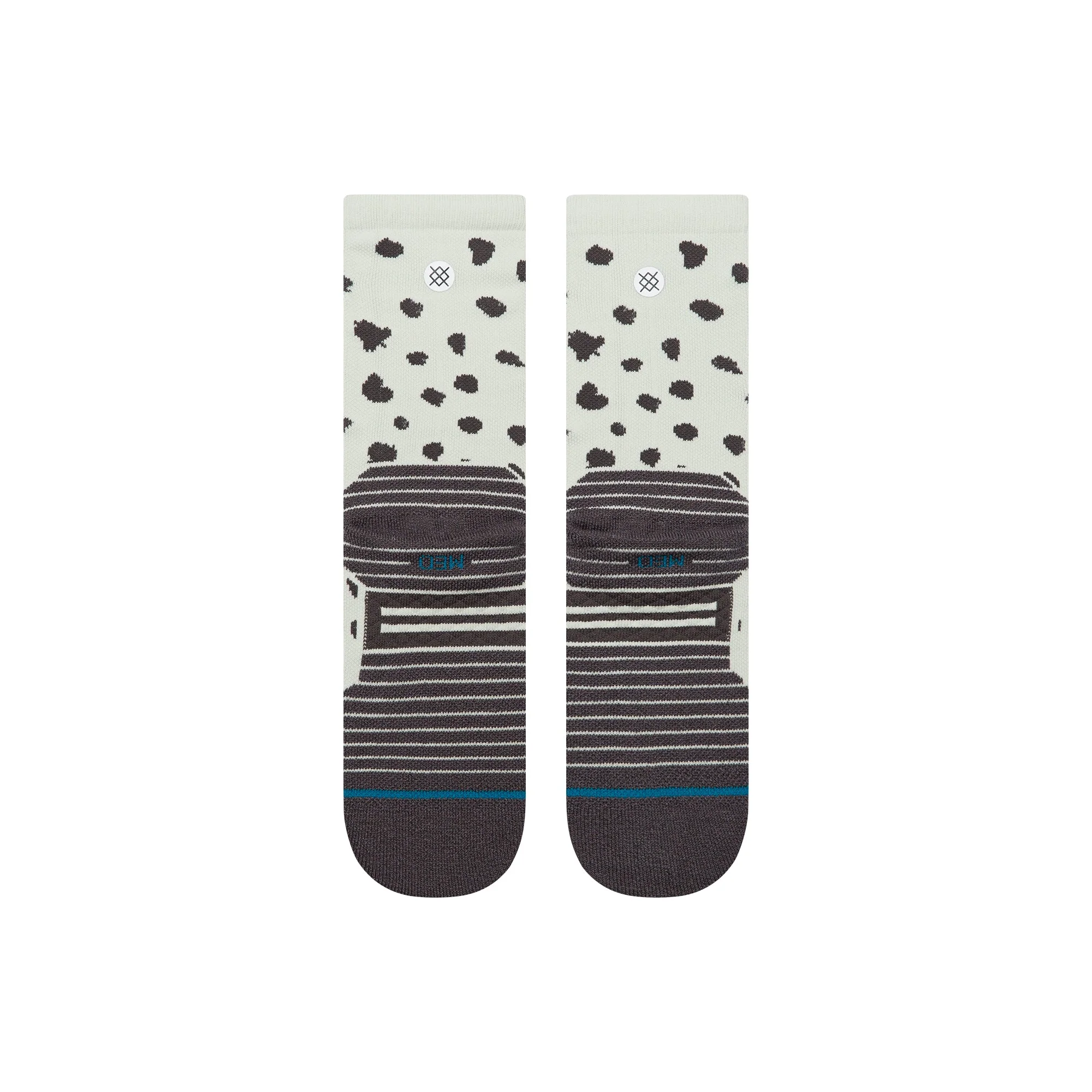 WOMENS LEOPARD MID CREW SOCK - Image 4