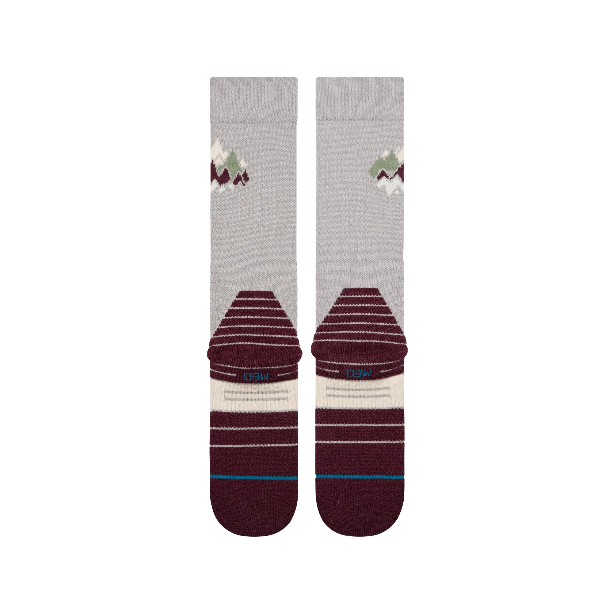 WOMENS PEAKS MID WOOL SNOW SOCK - Image 4